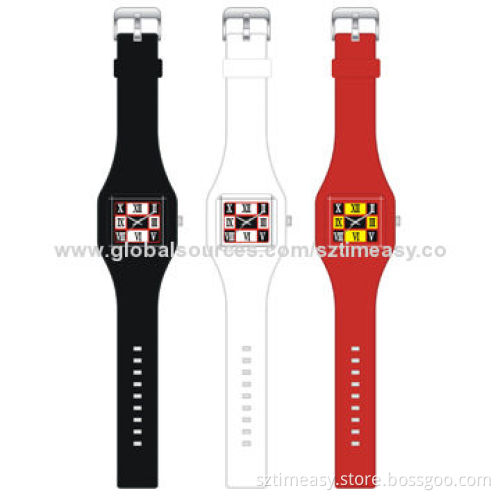 Newly Designed Fashionable Silicone Watches, Supplied from Global Sources, Silicone Band